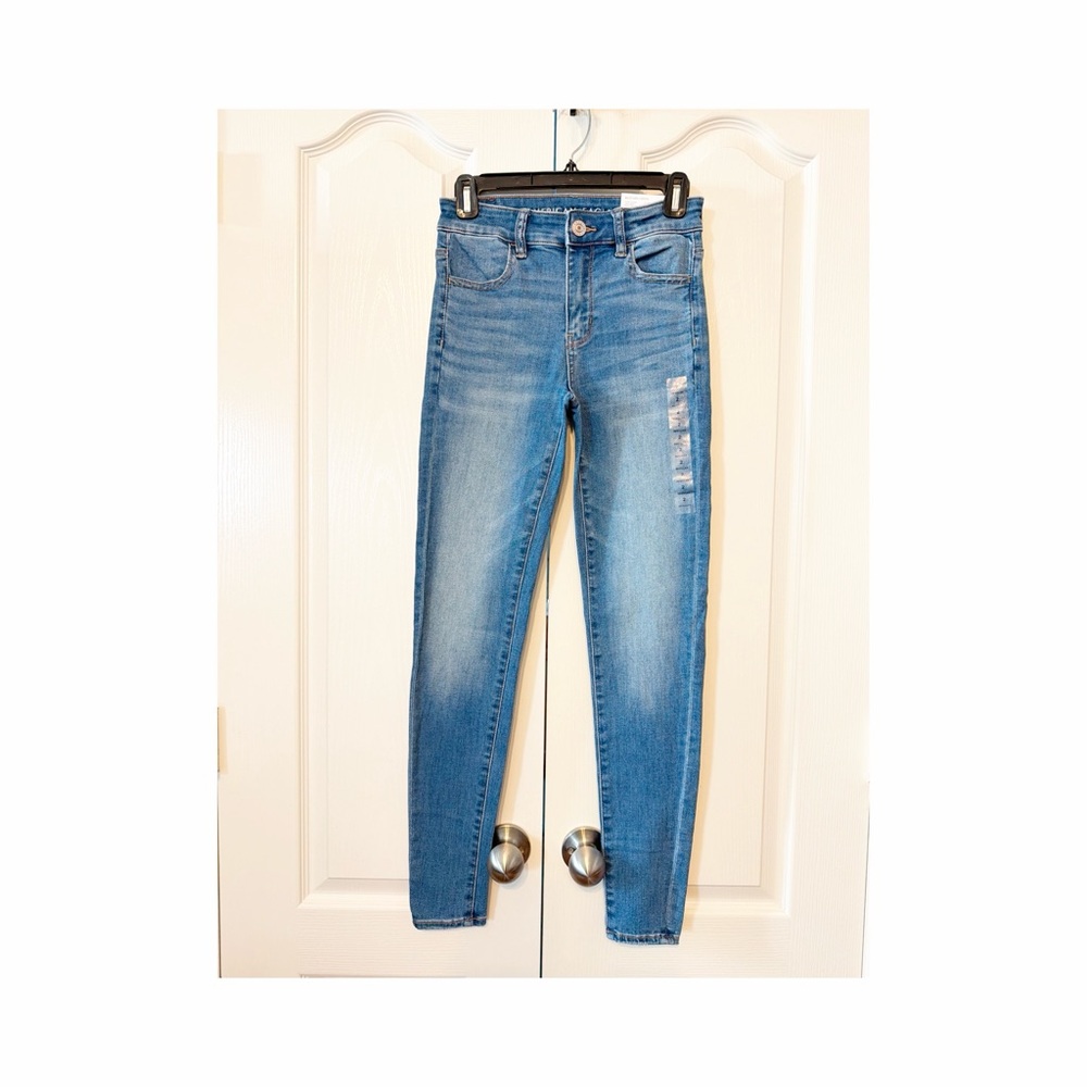 American Eagle Hi Rise Next Level Stretch Jegging Size 2 Regular 26 W New